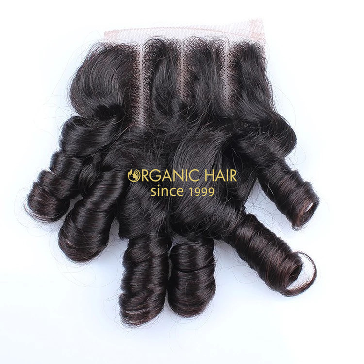 affordable virgin hair lace closures 4*4 size large stock
